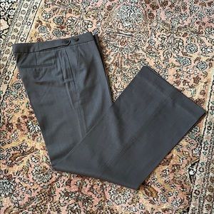 Wide leg Theory pants with waist tab detail